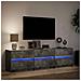 Mobile Porta TV con LED Grigio Cemento 180x34x50cm Truciolato - Foto miniatura 8