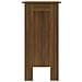 Lusso Casadino -  Tavolino Da Bar Con Ripiani Rovere Marrone 102x50x103,5 Cm - Foto miniatura 3