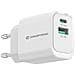 ALTHEA19W33 Caricabatterie per dispositivi mobili Universale Bianco AC Ricarica rapida Interno - Foto miniatura 3