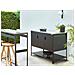 Mobile Da Cucina Per Esterni Maenza Metallo Nero - Foto miniatura 1