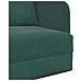 Divano Letto 2-in-1 Verde Scuro 65x80x83 cm Velluto - Foto miniatura 9