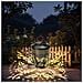 Lanterna Solare Da Giardino Per Esterni - Design A Farfalla, Finitura Nera - Foto miniatura 4