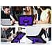 Custodia Per Ipad Air 5/air 4/pro 11"" Supporto E Tracolla Viola - Foto miniatura 4