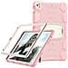 Custodia Per Ipad 6 9.7"" Antiurto Con Supporto Rosa - Foto miniatura 2