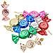 Mini Ornamenti Natalizi A Forma Di Caramella - Set Da 6, Decorazioni Festive Da Appendere All'albero Multicolor - Foto miniatura 2