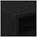 Armadietto Roulante Nero Rovere 60x48x81 cm Legno Ingegnerizzato - Foto miniatura 9
