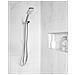 Kit Doccia Con Soffione E Flessibile Tingo 4 Funzioni Argento - Foto miniatura 1