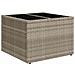 Set Divano da Giardino 9 pcs Grigio chiaro Poly Rattan - Foto miniatura 6