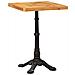 Tavolo bistrot Marrone 50 x 50 x 76 cm legno massello di mango - Foto miniatura 2