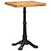 Tavolo bistrot Marrone 50 x 50 x 76 cm legno massello di mango - Foto miniatura 3