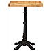 Tavolo bistrot Marrone 50 x 50 x 76 cm legno massello di mango - Foto miniatura 4