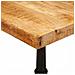 Tavolo bistrot Marrone 50 x 50 x 76 cm legno massello di mango - Foto miniatura 6