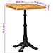 Tavolo bistrot Marrone 50 x 50 x 76 cm legno massello di mango - Foto miniatura 9