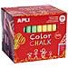 14575 gesso per lavagna Blu, Verde, Lillà, Arancione, Rosso, Giallo 100 pz - Foto miniatura 1
