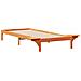 Letto con Tavolini Laterali Marrone cerato 80 x 220 cm - Foto miniatura 7