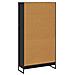 Armadio per Libri 2 pcs Rovere Nero 80 x 30 x 155 cm - Foto miniatura 7