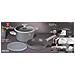 BH-7079 Aspen Titanium Set di pentole antiaderenti - Foto miniatura 7