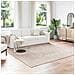Tappeti per area Quadrato HUARTE Beige 240 x 240 cm Poliestere - Foto miniatura 2