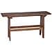 panchina Naturale 100 x 30 x 51 cm Legno massello di recupero - Foto miniatura 1