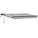 Tenda retrattile manuale con LED Grigio chiaro 3 x 2,5 m - Foto miniatura 1