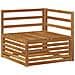 Set di divani da esterno 7 pcs Naturale - Foto miniatura 6