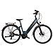 Bici E-bike Venere Misura 28 Donna 8v Batteria Integrata 36v 17ah Motore Centrale Oli Move Plus 80nm Bicicletta City Bike - 46 Blu Avio Opaco - Foto miniatura 1