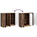 Credenza Legno antico 89 x 34,5 x 77 cm Legno ingegnerizzato - Foto miniatura 9