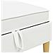 Set di divani modulari con spazio di archiviazione 5 pcs Bianco - Foto miniatura 7