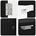Armadio per Dartboard EDE Nero 52,5 x 10,5 x 53,5 cm - Foto miniatura 7