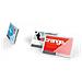 10 portabadge pushbox duo per 2 tessere 54x87mm durable - Foto miniatura 5