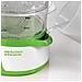Vaporiera Healthy Steam 0911 3 cestello /i Libera installazione 800 W Colore Verde /Bianco - Foto miniatura 5
