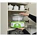 Vaporiera Healthy Steam 0911 3 cestello /i Libera installazione 800 W Colore Verde /Bianco - Foto miniatura 7