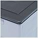 Baule da Giardino 320 L Grigio Nero - Foto miniatura 5