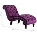Poltrona Relax Viola In Velluto - Foto miniatura 8