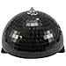 Half Mirror Ball 20cm Black Motorized - Foto miniatura 1