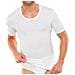2 Pack Uomo Canottiera 1/2 Arm Cotone Costine M-xxxl - Bianco - Bianco, 6 (tg. Large)  - Foto miniatura 3