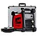 Tecnologia 186 Xt Mpge Mma Tig E Saldatrice Inverter Con Custodia Robusta E Accessori Per Elettrodi Set, Di Collegamento Per Cavi Di Massa - Foto miniatura 1