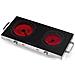 Fornello In Ceramica 2 Fuochi 2800w - Kcppv2800 - Foto miniatura 3