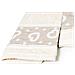 Set Asciugamano Copiola Salvietta Bagno In Spugna 100% Cotone Mod Amore Beige - Foto miniatura 7