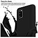 Catena Di Telefoni Cellulari Compatibile Con Samsung Galaxy A41 In Liquid Nero - Coperchio Di Protezione In Silicone Con Cordino Regolabile In Lunghezza - Foto miniatura 2