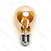 Lampadina Led Filamento Ambrata A60 4w Attacco E27 440 Lumen 2200k Luce Calda D60h105mm Angolo 360 Equivale 38w Incadescenza - Foto miniatura 1