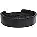 Lettino Per Cani Nero 99x89x21 Cm In Peluche E Similpelle - Foto miniatura 3