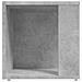 Tavolino Grigio Cemento 33x33x34,5 cm in Truciolato - Foto miniatura 3