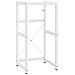 Struttura Per Lavabo Da Bagno Bianca 40x38x83 Cm In Ferro - Foto miniatura 2