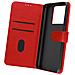 Custodia Per Xiaomi 13t E 13t Pro Copertina Portacarte Funzione Supporto Rossa - Foto miniatura 3