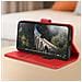 Custodia Per Xiaomi 13t E 13t Pro Copertina Portacarte Funzione Supporto Rossa - Foto miniatura 4