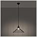Sollux Lighting Lampada A Sospensione Eda Sl.1186 - Industriale Lampade A Sospensione Nero 86x40x40 Cm - Foto miniatura 3