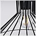 Sollux Lighting Lampada A Sospensione Eda Sl.1186 - Industriale Lampade A Sospensione Nero 86x40x40 Cm - Foto miniatura 4