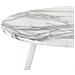 Tavolo Da Pranzo Gutiere Marmo Bianco 120 Cm 70 Cm - Foto miniatura 4