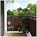 Paravento Da Balcone Marrone E Nero 400x100 Cm In Polyrattan - Foto miniatura 3
